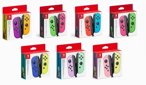 NINTENDO SWITCH JOY CON CONTROLLERS PAIR