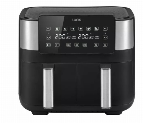 LOGIK L72AFB23 Air Fryer – Black & Silver