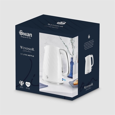 SWAN KETTLE 1.7L - WHITE
