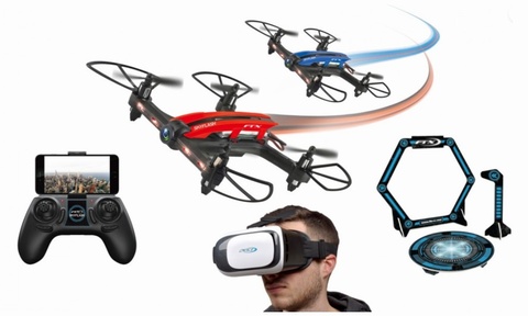 Skyflash Racing Drone Set with FPV Goggles